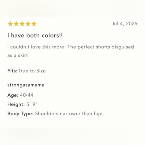 NWT Size M - Anthropologie Silky Skorts with built in shorts (NWT US$ 128) - Picture 4 of 16